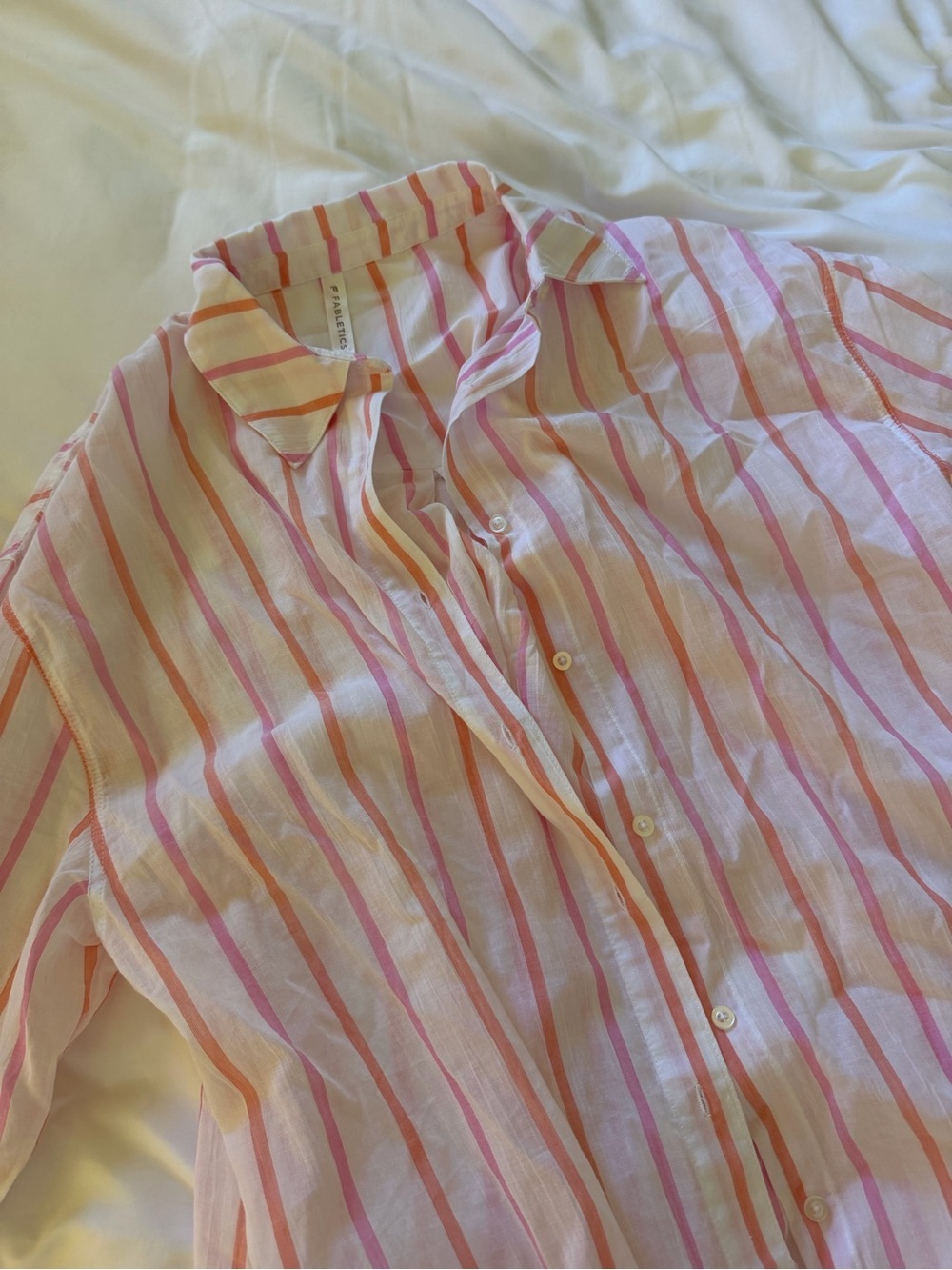 Fabletics Oversized Buttondown Beach Coverup